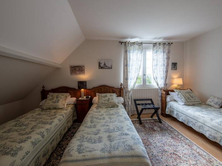 Komfortable Familiensuite mit WLAN in Saint-Benoît-sur-Loire, Haustiere erlaubt in Saint-Benoît-sur-Loire, Loire-Tal
