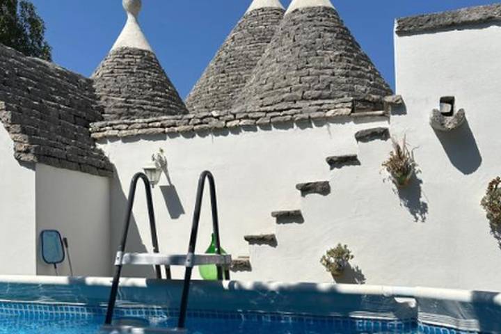 Villa con piscina per 4 persone, con idromassaggio a Monopoli