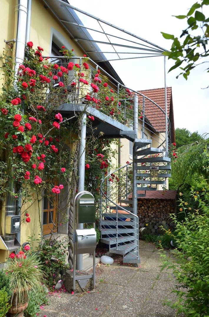 Ferienwohnung für 4 Personen, mit Balkon und Balkon/Terrasse