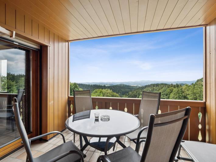 Ferienwohnung für 4 Personen, mit Balkon und Whirlpool sowie Garten und Sauna in Dreiländereck (D-A-CZ) - 3