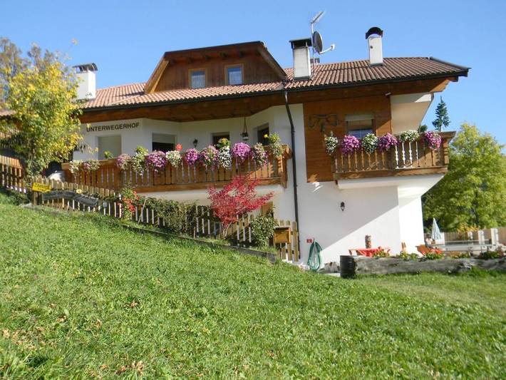 Ferienwohnung für 4 Personen, mit Balkon und Terrasse sowie Ausblick in Hafling - 2