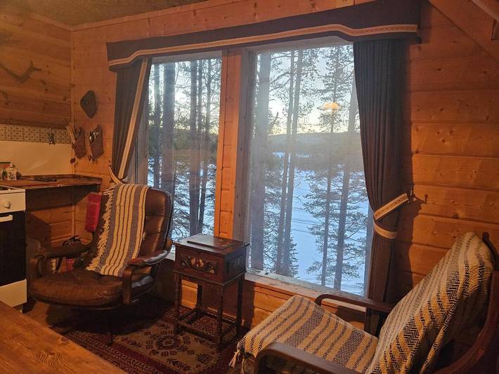 Chalet für 3 Personen, mit Seeblick und Sauna sowie Ausblick und Garten - 1