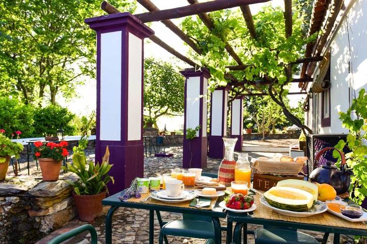 Casa de huéspuedes para 3 personas, con piscina además de vistas y jardín en Portalegre - 4