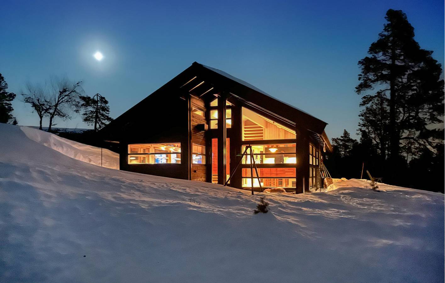 Ferienhaus für 7 Personen mit Garten in Flå