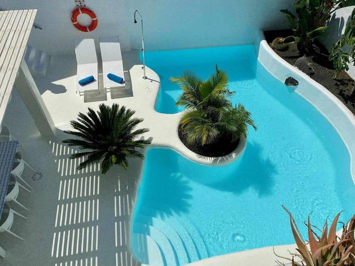 Villa für 8 Personen, mit Ausblick und Garten sowie Pool auf Fuerteventura - 2