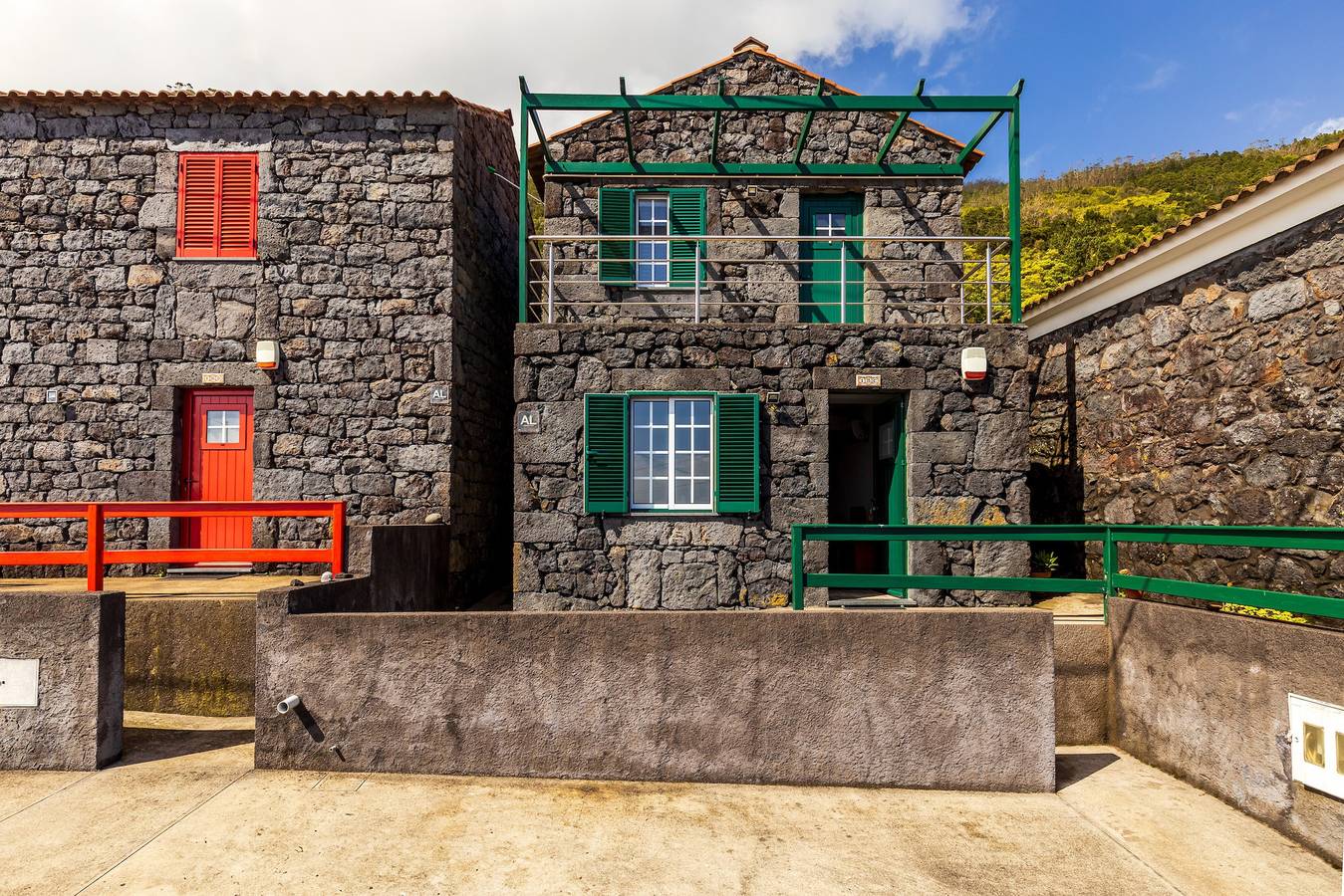 Maison de vacances "Casas Dos Vinagreiros - Pedro" avec vue sur la mer, terrasse privée et Wi-Fi in Ribeiras, Pico (Açores)