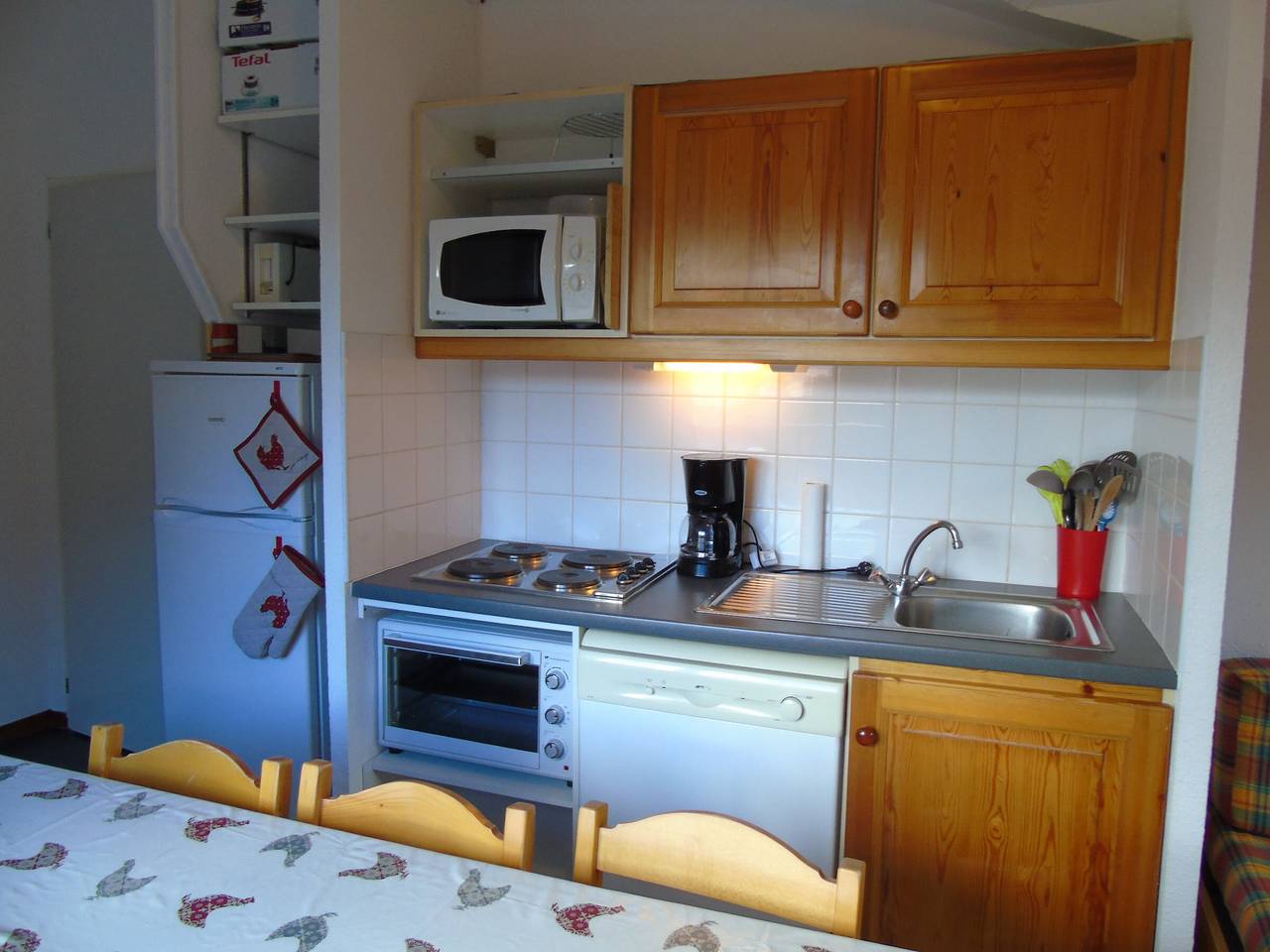 Appartement entier, Appartement Valfréjus 8 pers, cuisine équipée, 2 sdb, animaux admis in Valfréjus, Modane