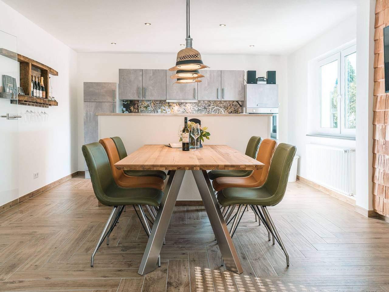Ganze Ferienwohnung, 12 Kirschen - 12 Kirschen, Terrasse, 82qm, 2 Schlafzimmer, max. 6 Personen in Durbach, Mittlerer Schwarzwald