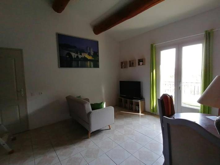 Vakantiewoning voor 4 personen, with Balkon and Terras as well as Uitzicht in Crillon-le-Brave