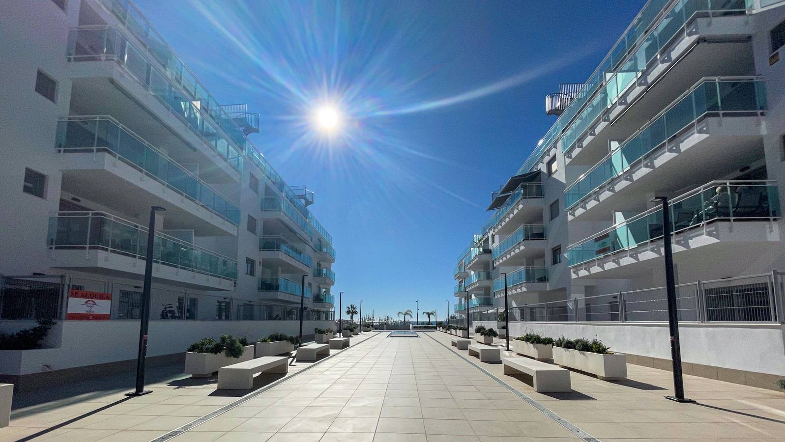Apartamento entero, Apartamento 'Paraíso Duna 2' con vistas al mar, Wi-Fi y aire acondicionado in Torrox Costa, Torrox