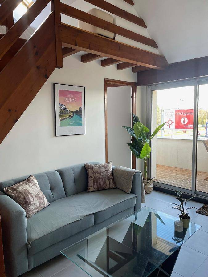 Appartement entier, Roazhon Lodge in Montgermont, Région de Rennes