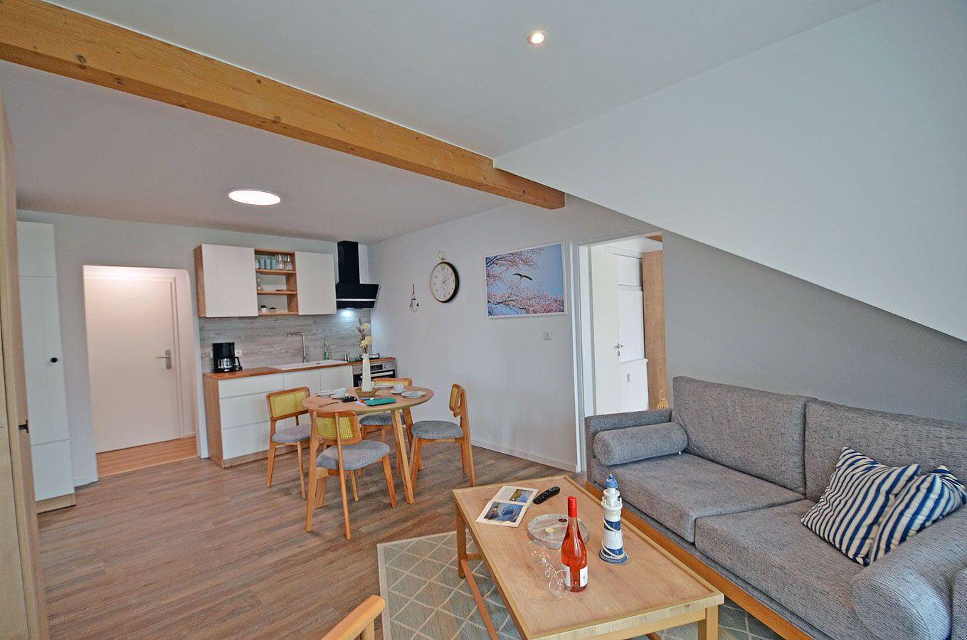 Apartamento entero, Appartementanlage in ruhiger Lage, nur 80 Meter zum Wasser mit 2 Schlafzimmer in Dranske, Rügen