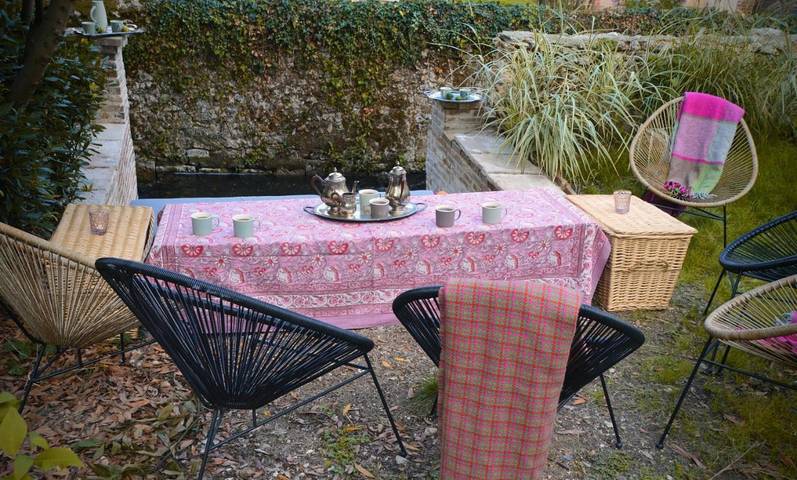 Maison de vacances pour 8 personnes, avec vue et jardin