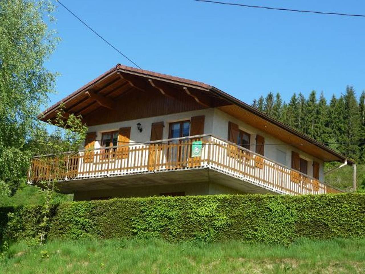 Chalet confortable 3 chambres, proche Gérardmer, avec garage, balcon et équipements bébé. in Rochesson, Parc naturel régional des Ballons des Vosges