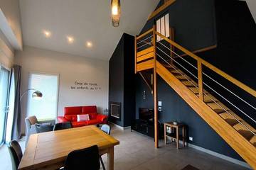 Location de vacances pour 4 personnes, avec terrasse et jardin ainsi que sauna et piscine dans Les Hospitaux (Erquy)