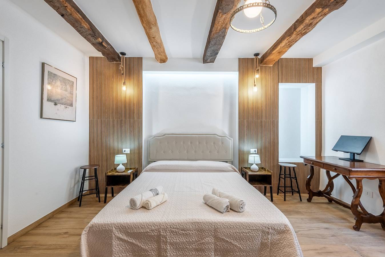 Zimmer 'Castagno - Antiche Dimore di Vescovado' mit Pool und gemeinsamem Garten in Murlo, Siena Provinz