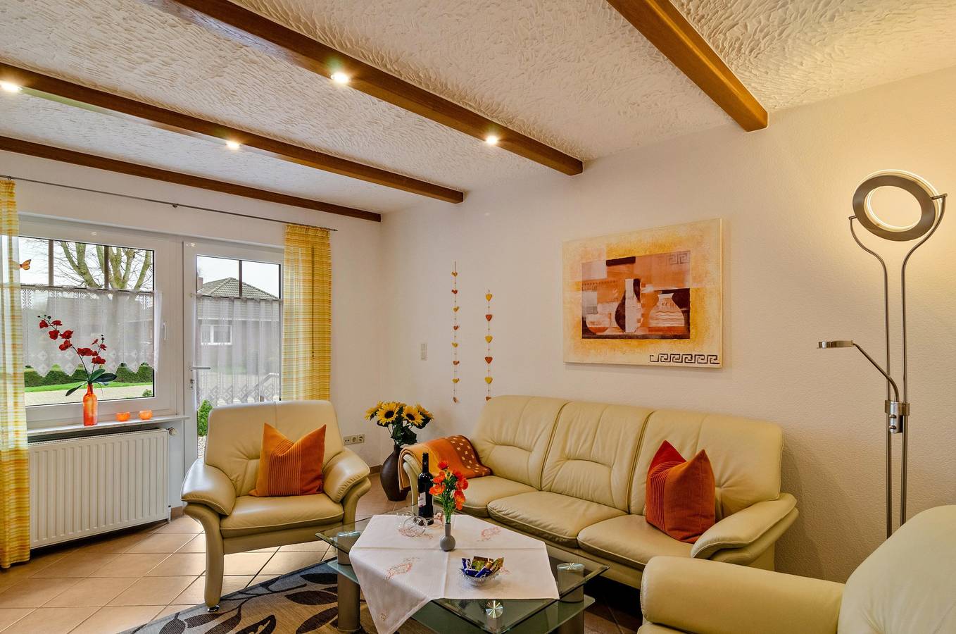 Appartement entier, Appartement de vacances "Gerken Amselnest" avec terrasse privée, jardin privé et Wi-Fi in Ihlow, Nordseeküste