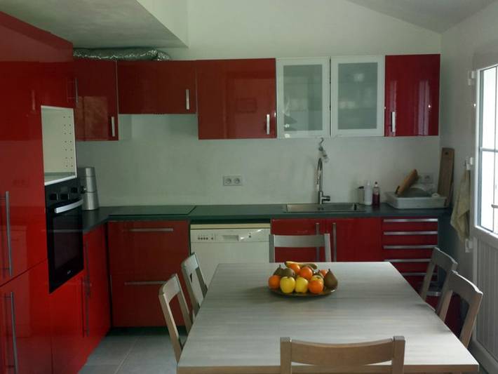 Casa familiar cerca de Sauzon, amplia, con jardín y terraza in Sauzon, Côte des Mégalithes