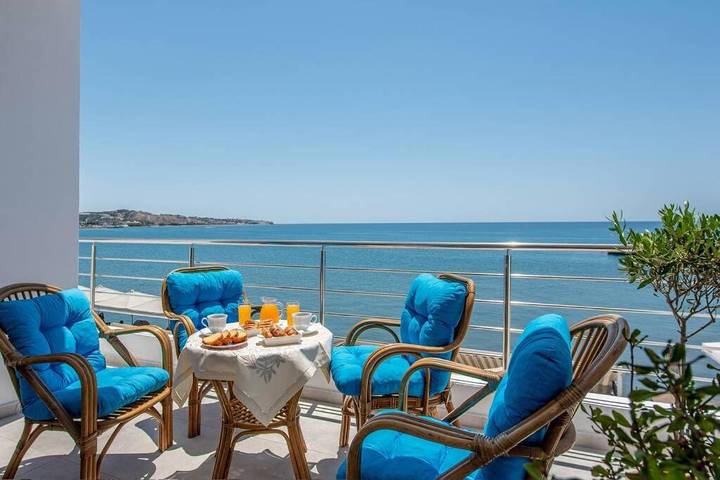 Ferienwohnung für 7 Personen, mit Balkon und Ausblick