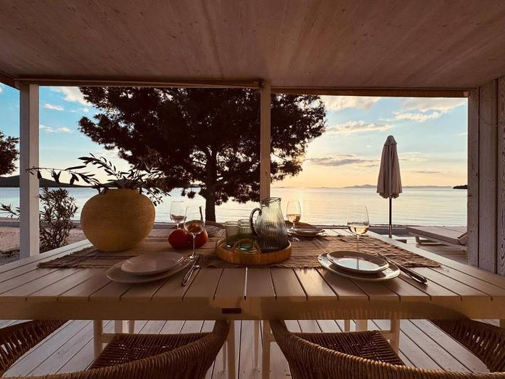 Villa pour 4 personnes, avec Terrasse et Vue à Drage (Pakoštane)