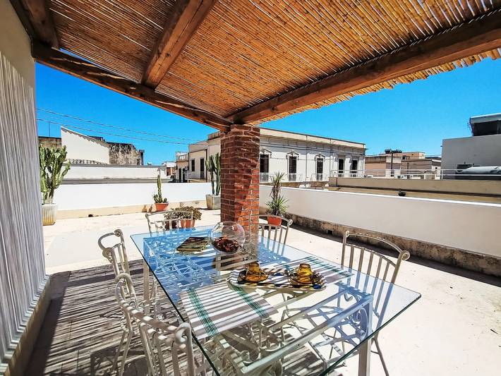 Villa per 2 persone, con terrazza ad Avola