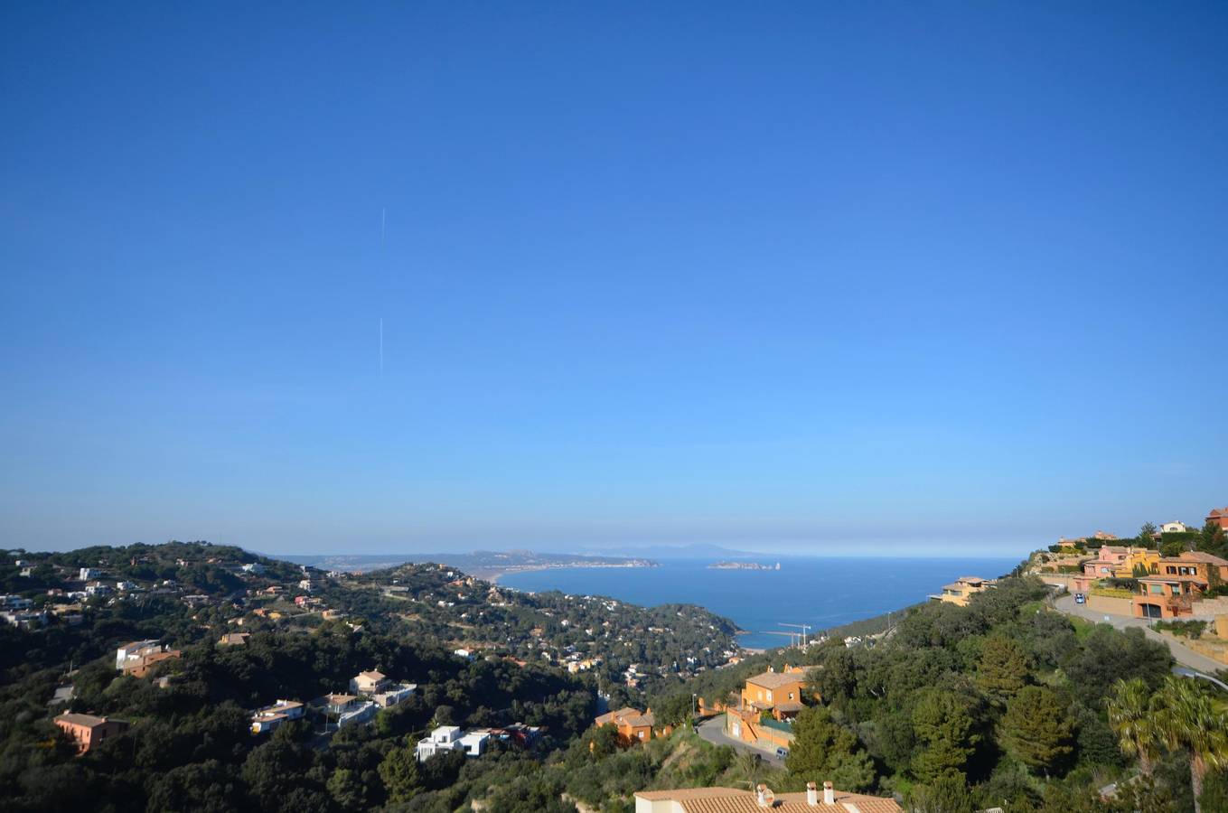 Chalet per 6 persone con vista oceano in Begur Centre, Begur