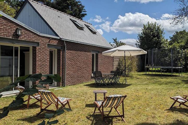 Ferienhaus für 6 Personen, mit Garten, mit Haustier