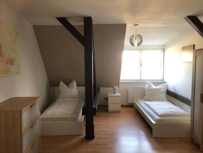 Ferienwohnung für 4 Personen, mit Garten und Ausblick