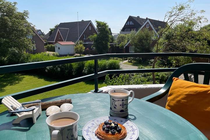 Ferienwohnung für 3 Personen, mit Balkon auf Langeoog