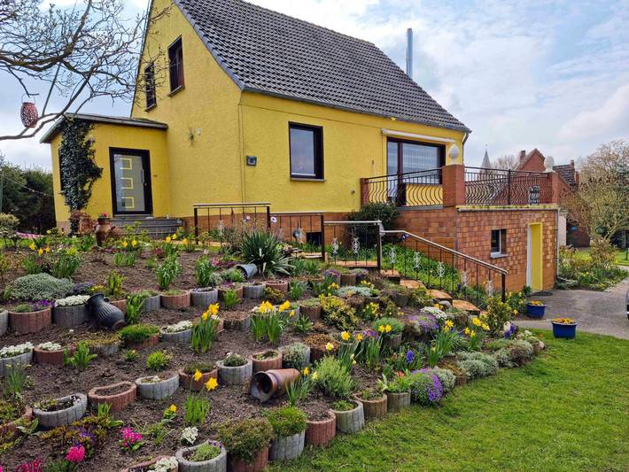 Ferienwohnung für 4 Personen, mit Terrasse und Garten