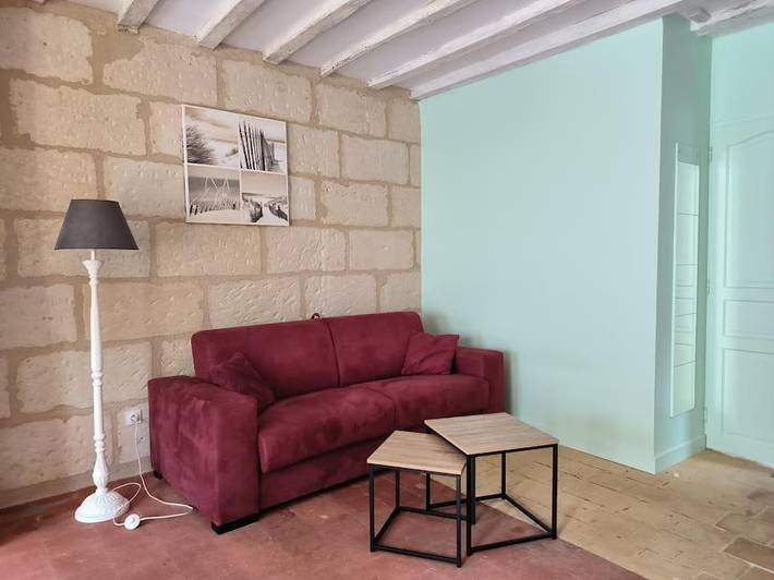 Location de vacances pour 4 personnes, avec vue ainsi que jardin et terrasse à Mosnes - 4