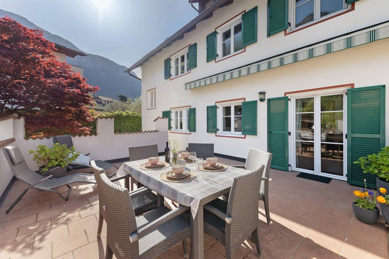 Entire apartment, Apartment 'Kreutnerbinderhof' with Mountain View, Private Terrace and Wi-Fi in Oberkreuth, Terlan
