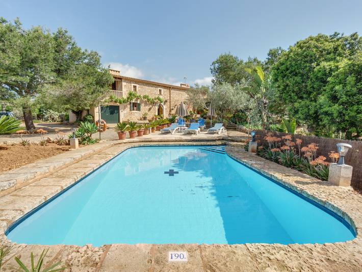 Finca für 6 Personen, mit Garten in Portopetro
