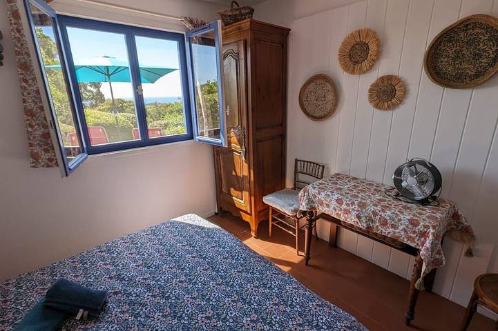 Charming, air-conditioned little cottage with ocean views in La Croix-Valmer, Gigaro, near St. Tropez in La Croix-Valmer, Parque nacional Port-Cros