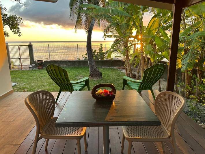 Maison de vacances pour 3 personnes, avec vue ainsi que terrasse et jardin