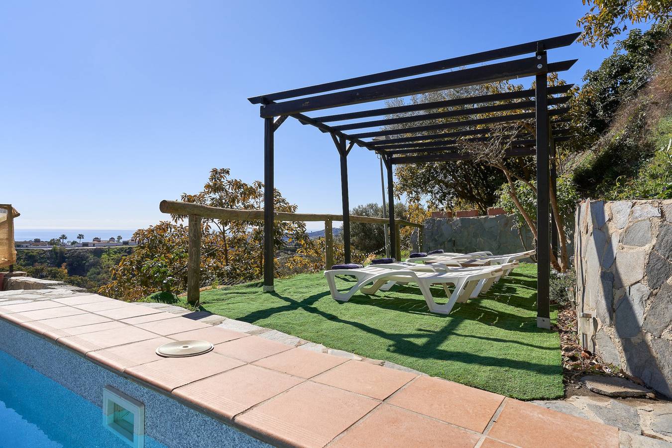 Casa de campo 'La Solana' con vistas al mar, piscina privada y Wi-Fi in Frigiliana, Costa del Sol