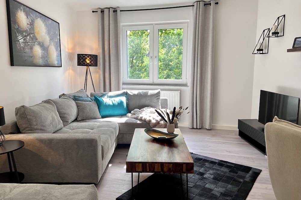 Ganze Wohnung, Wunderschöne 3,5 Zi Work-& Travel-Wohnung in Bielefeld Mitte in Bielefeld, Nordrhein-Westfalen