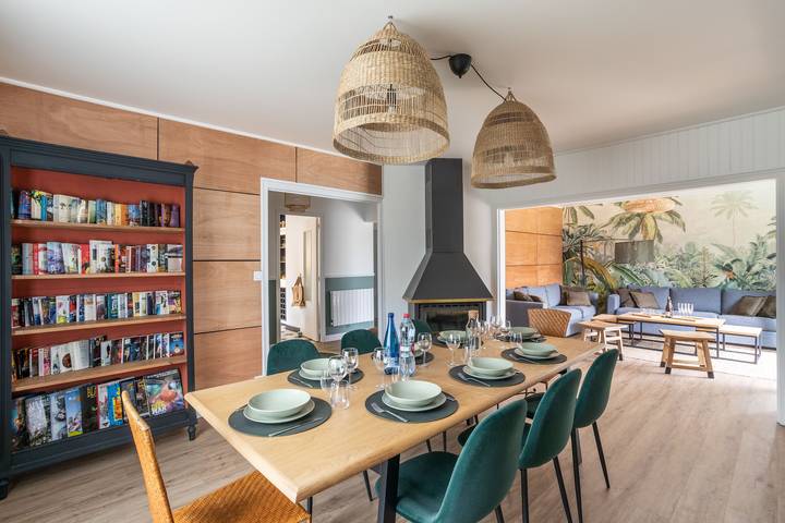 Maison de vacances pour 8 personnes, avec Terrasse ainsi que Jardin et Piscine à Saint-Alban