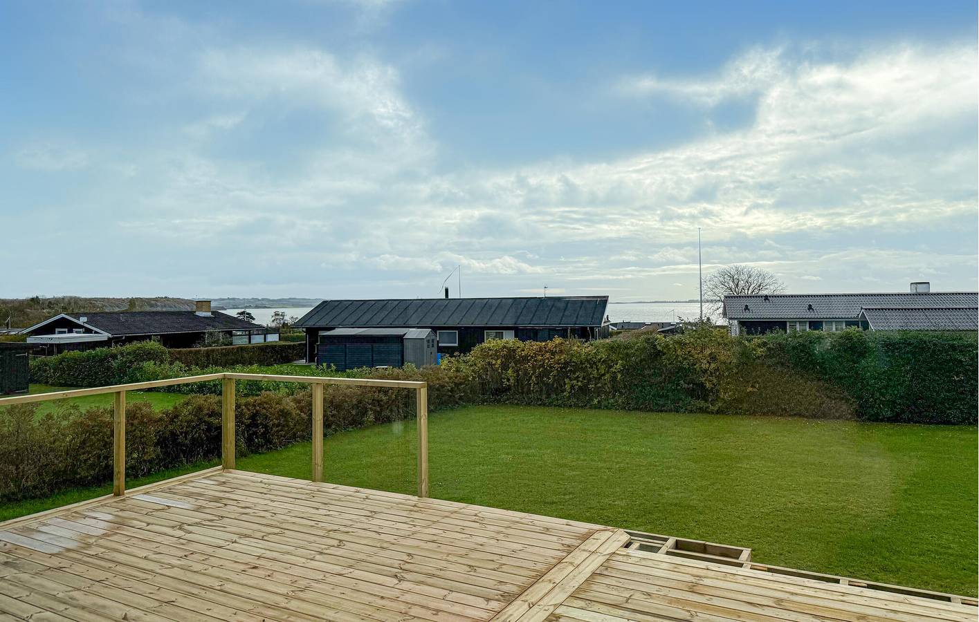 Holiday home for 8 people with garden in Følle Strand, South Djursland