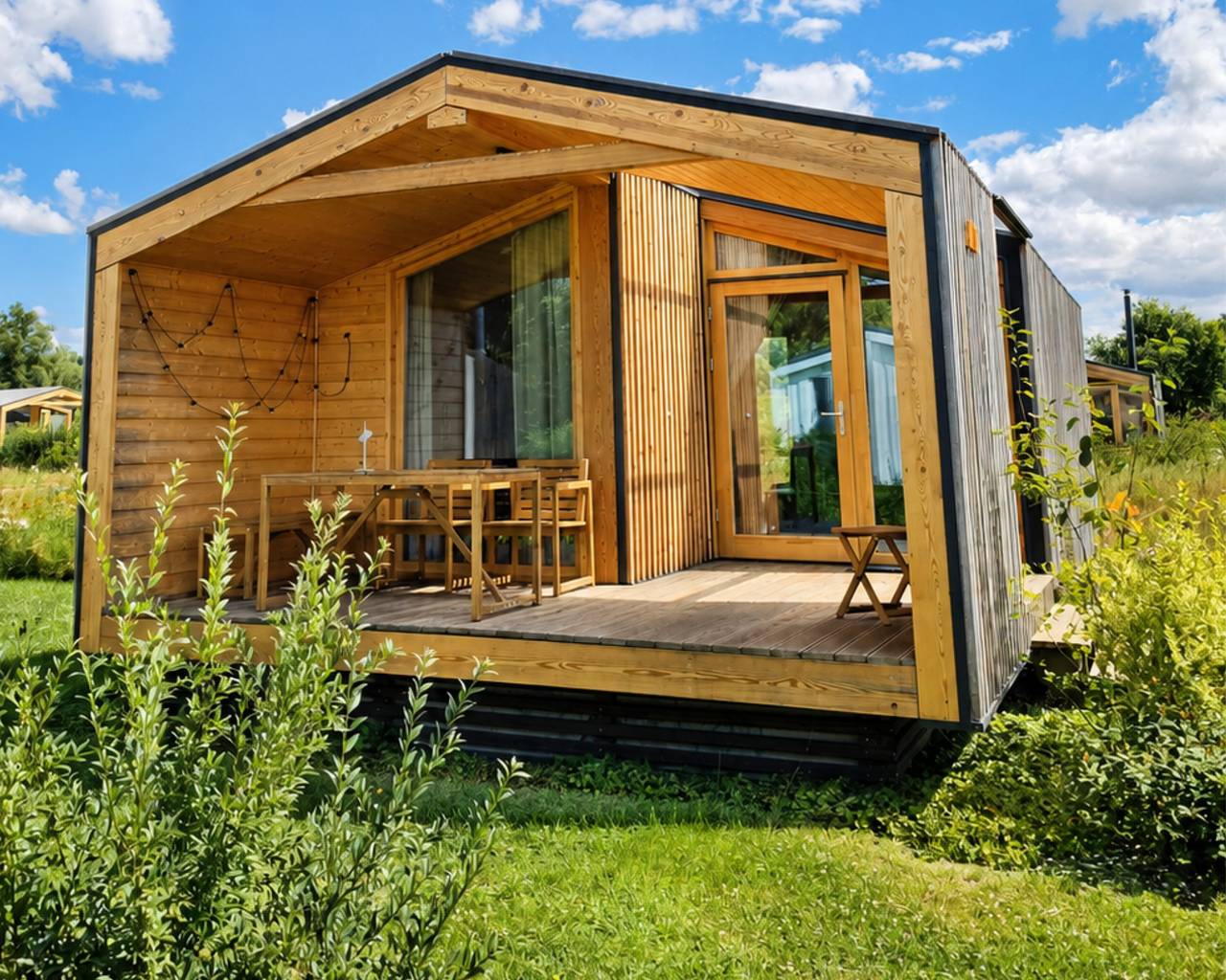 (405) Gemütliches Tiny House am Deich in Bleckede, Mecklenburgisches Elbetal