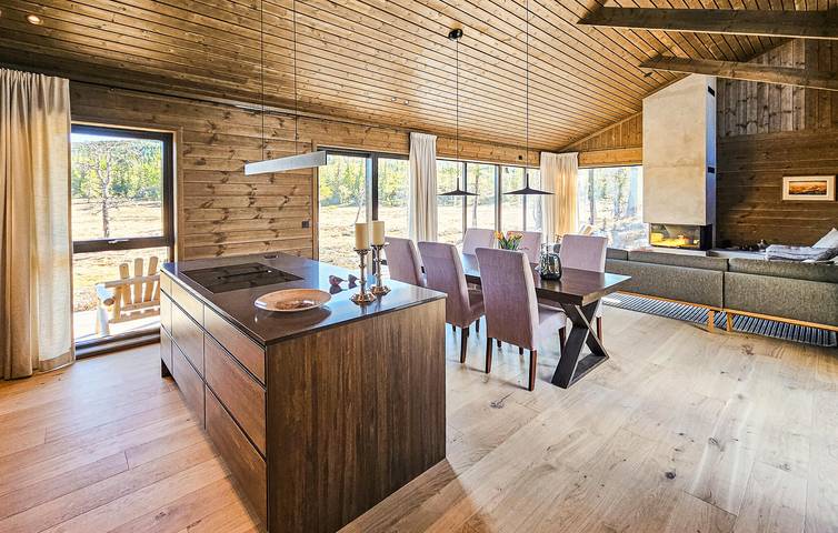 Ferienhaus für 9 Personen mit Garten in Sigdal