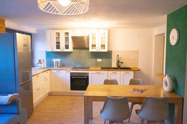 Ferienwohnung für 4 Personen, mit Terrasse und Sauna, mit Haustier in Kirchzell