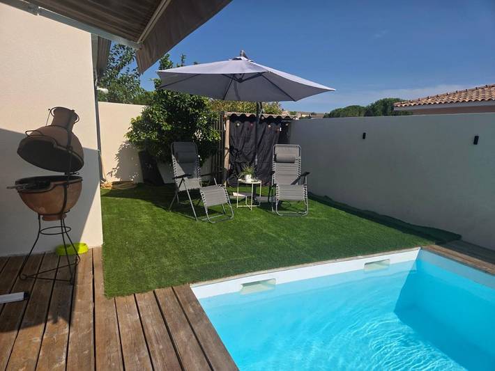 Location de vacances pour 8 personnes, avec Terrasse et Piscine à MUS - 2