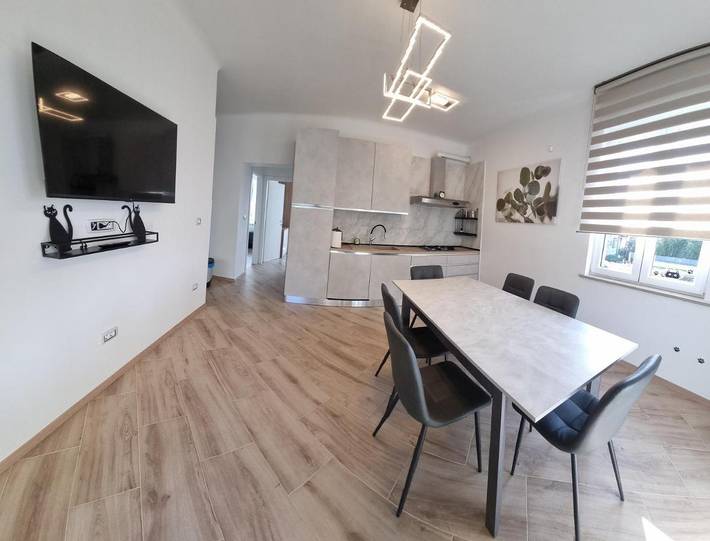 Ferienwohnung für 6 Personen, mit Balkon und Ausblick