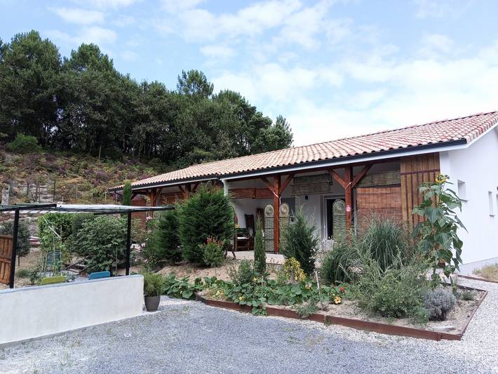 Maison de vacances pour 3 personnes, avec Jardin à Vielle-Saint-Girons