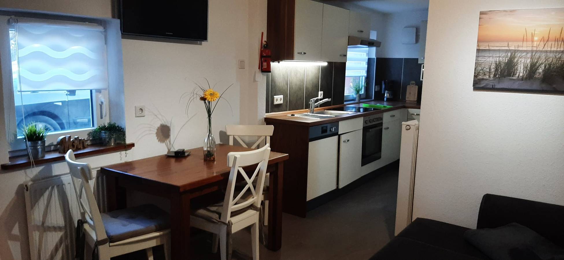 Ganze Wohnung, Ferienwohnung 'Nordsee - Wattwurm' mit Wlan & Garten in Thunum, Stedesdorf