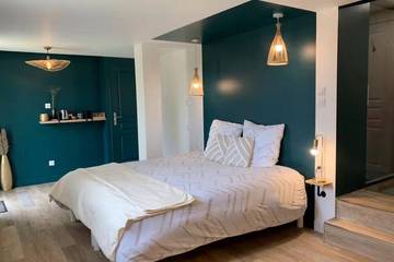 Chambre d’hôte pour 3 personnes, avec jardin à Saint-Michel-Mont-Mercure