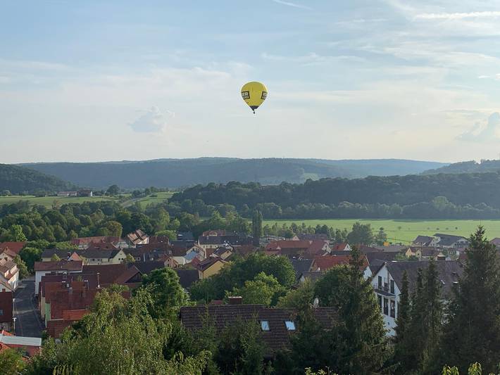 Ferienwohnung für 4 Personen, mit Balkon/Terrasse und Balkon sowie Garten an der Rhön - 3