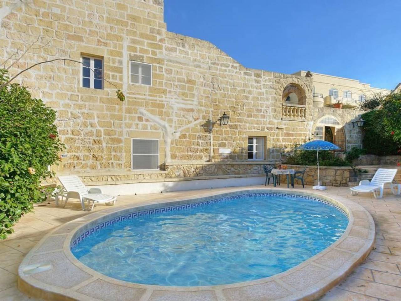 Zabbetta Bauernhaus mit Schwimmbad in Sannat, Gozo (Malta)
