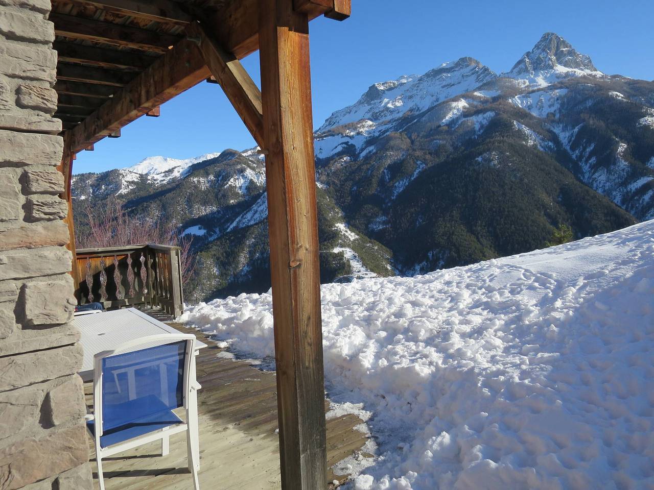 1/2 chalet confort 6 pers, vue montagne, Pra Loup in Pra-Loup (station de ski), Pra-Loup